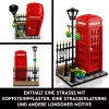 Conjunto de construção LEGO Cabine telefónica vermelha de Londres 21347 – conjunto modular de coleção, 1460 peças, 18+