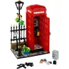 Conjunto de construção LEGO Cabine telefónica vermelha de Londres 21347 – conjunto modular de coleção, 1460 peças, 18+