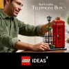 Conjunto de construção LEGO Cabine telefónica vermelha de Londres 21347 – conjunto modular de coleção, 1460 peças, 18+