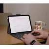 LOGITECH Combo Touch para iPad (10.ª geração) - Oxford cinzento - Qwertz alemão