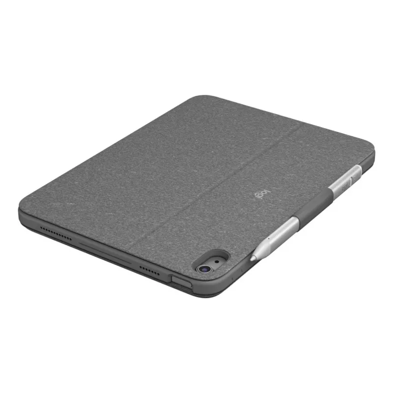 LOGITECH Combo Touch para iPad (10.ª geração) - Oxford cinzento - Qwertz alemão