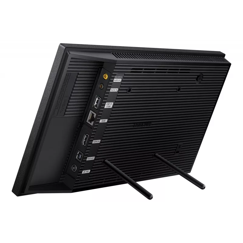 Ecrã interativo Samsung QB13R-TM 33 cm (13 polegadas) LED Wi-Fi 500 cd/m² Full HD preto ecrã tátil processador integrado Tizen 4.0 16/7