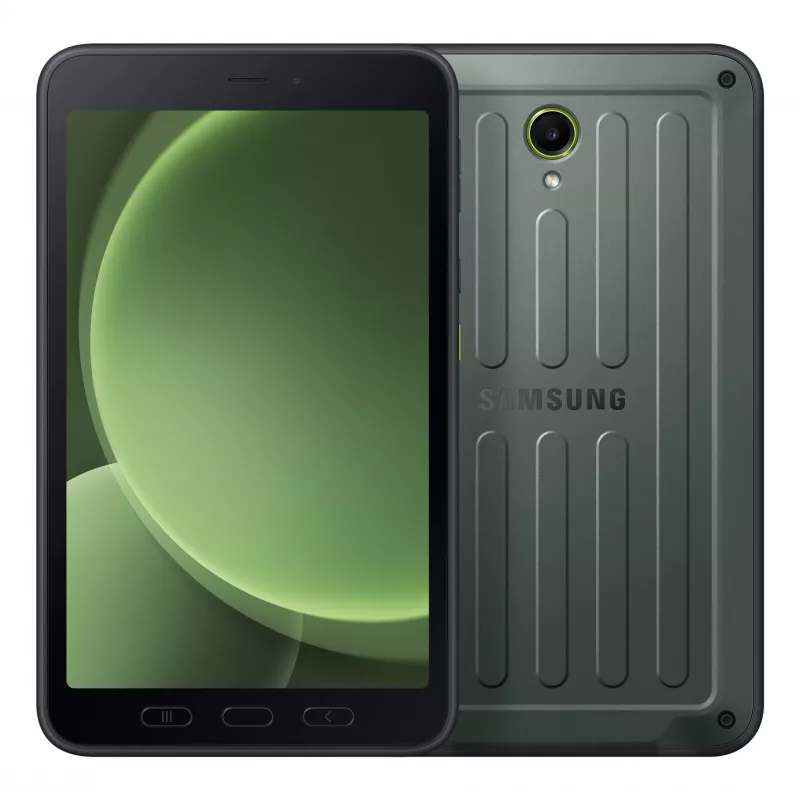 Samsung Galaxy Tab Active5 Enterprise Edition 5G Samsung Exynos LTE-TDD & LTE-FDD 128 GB 20,3 cm (8 polegadas) 6 GB Wi-Fi 6 (802.11ax) Android 14 verde