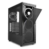 Caixa de PC Sharkoon TK5M RGB ATX desktop preta