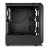 Caixa de PC Sharkoon TK5M RGB ATX desktop preta