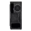 Caixa de PC Sharkoon TK5M RGB ATX desktop preta