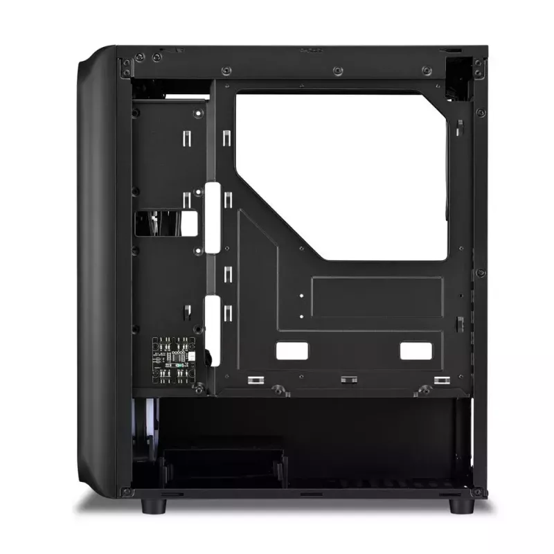 Caixa de PC Sharkoon TK5M RGB ATX desktop preta