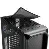 Caixa de PC Sharkoon TK5M RGB ATX desktop preta