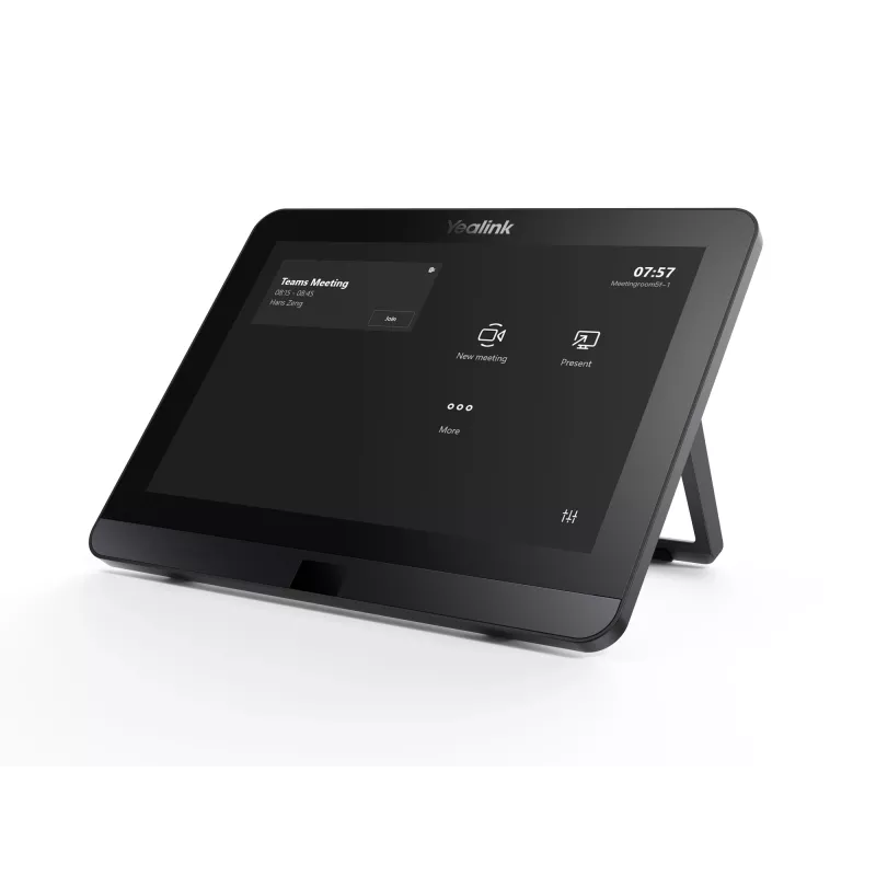 Yealink MTouch E2, Yealink, preto, cinzento, 20,3 cm (8 polegadas), 1280 x 800 píxeis, 202 mm, 151 mm