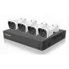 Conjunto de videovigilância Foscam FN9108E-B4-2T com fios 8 canais HDD 2 TB