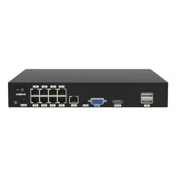 Conjunto de videovigilância Foscam FN9108E-T4-2T PRETO com fios 8 canais