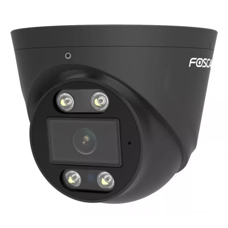 Conjunto de videovigilância Foscam FN9108E-T4-2T PRETO com fios 8 canais