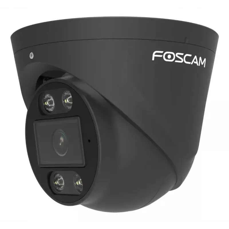 Conjunto de videovigilância Foscam FN9108E-T4-2T PRETO com fios 8 canais