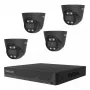 Conjunto de videovigilância Foscam FN9108E-T4-2T PRETO com fios 8 canais