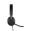 Jabra Evolve2 40 SE USB-C, UC Stereo, com fios, chamadas/música, 20 - 20000 Hz, 188 g, headset, preto
