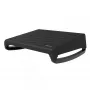 Fellowes apoio de pés sob a secretária - Breyta apoio de pés ergonómico com superfície texturada - banco de apoio de pés para escritório e casa - preto