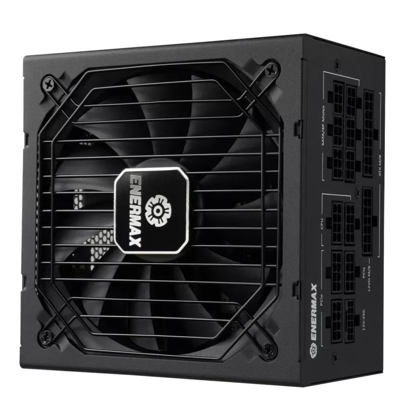Fonte de alimentação ENERMAX Platigemini 1200 Watt 80 Plus Platinum totalmente modular ATX 3.1 & ATX12vo