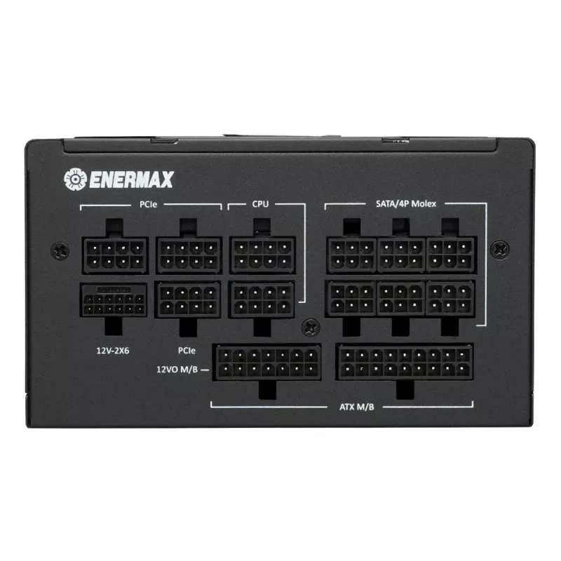 Fonte de alimentação ENERMAX Platigemini 1200 Watt 80 Plus Platinum totalmente modular ATX 3.1 & ATX12vo