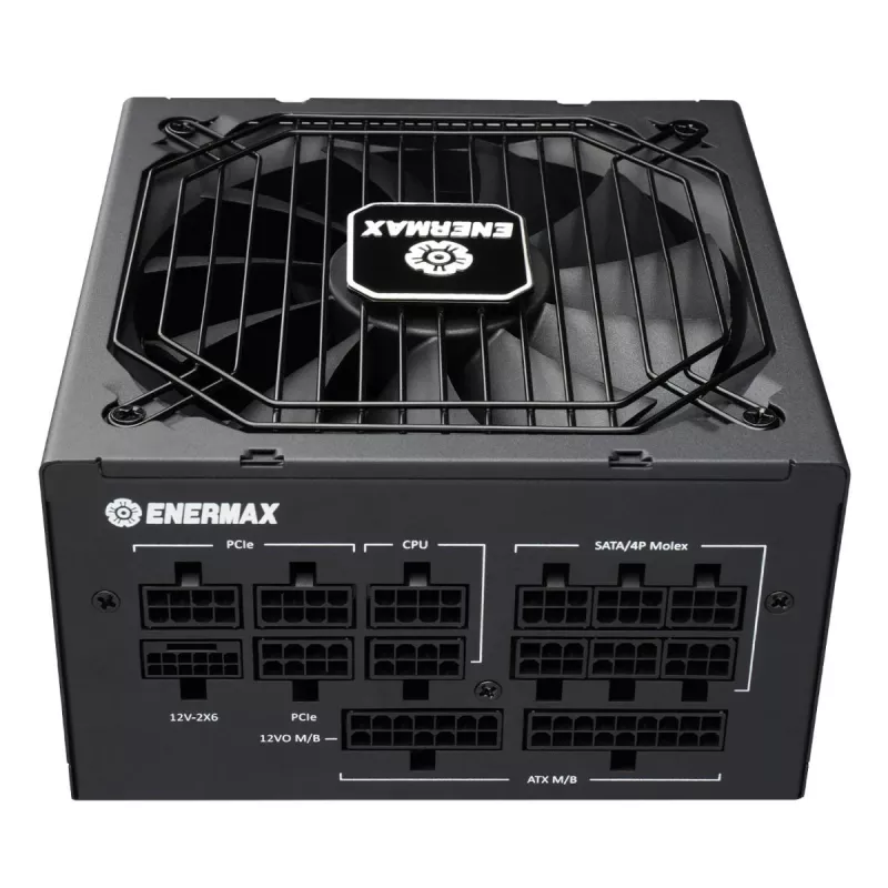Fonte de alimentação ENERMAX Platigemini 1200 Watt 80 Plus Platinum totalmente modular ATX 3.1 & ATX12vo