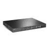 TP-Link Omada Switch gerido L2+ 24 portas 2.5GBASE-T e 4 portas 10GE SFP+ com 16 portas PoE+ & 8 portas PoE++