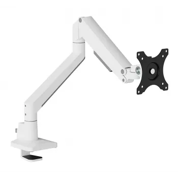 Braço de monitor Neomounts DS70-250WH1 17-35 polegadas - mola a gás - fixação à mesa/passagem de mesa - bloqueio de 180°