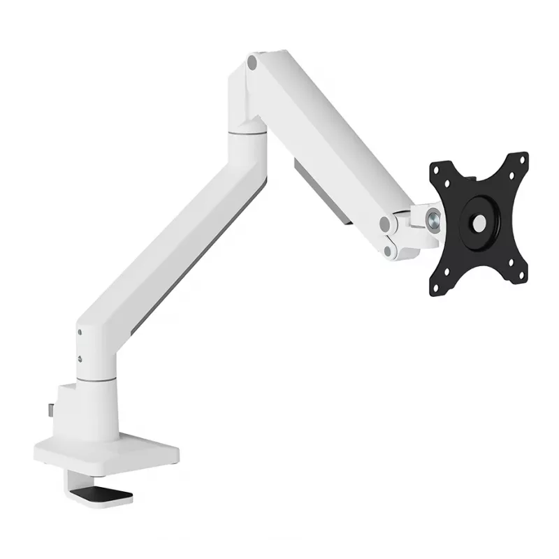 Braço de monitor Neomounts DS70-250WH1 17-35 polegadas - mola a gás - fixação à mesa/passagem de mesa - bloqueio de 180°