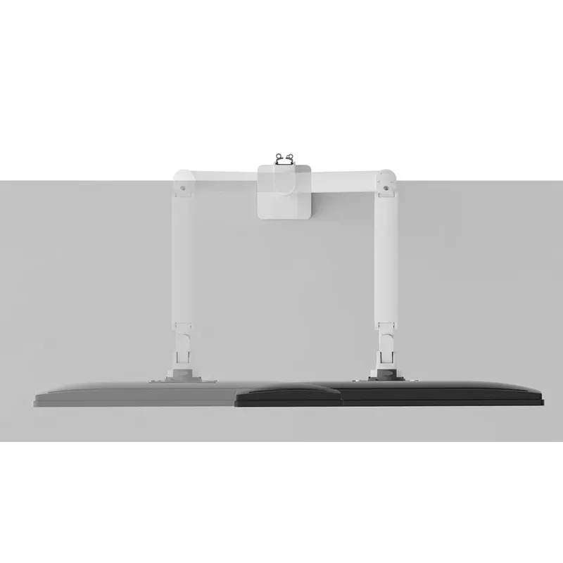 Braço de monitor Neomounts DS70-250WH1 17-35 polegadas - mola a gás - fixação à mesa/passagem de mesa - bloqueio de 180°