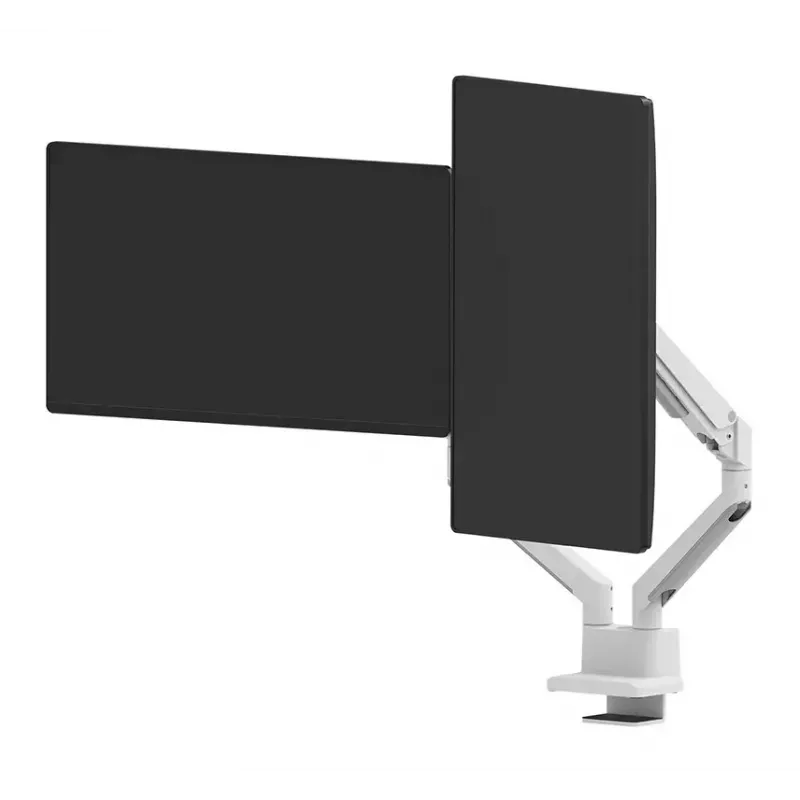 Suporte de monitor Neomounts DS70-250WH2 17-32 polegadas - mola a gás - Topfix - bloqueio de 180°
