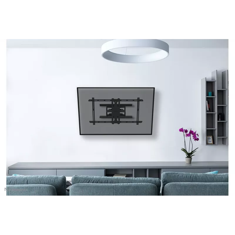 Suporte de parede para TV Neomounts WL40S-850BL18 43-86 polegadas - totalmente articulado - instalação rápida