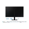 Monitor Samsung S80UD 81,3 cm (32 polegadas) 3840 x 2160 píxeis 4K Ultra HD LCD preto
