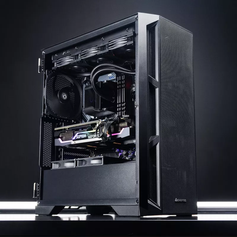 Chieftec APEX AIR GA-01B-M-OP ATX Midi Tower preto