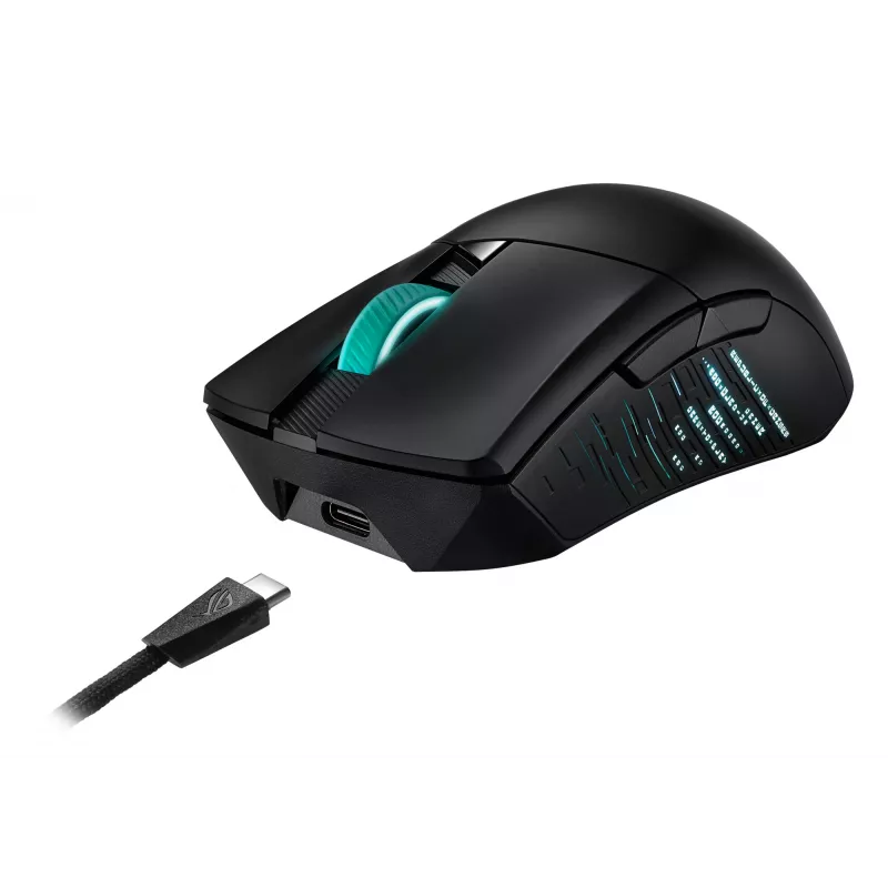 Rato ASUS ROG Gladius III gaming para destro USB Type-A ótico 19000 DPI