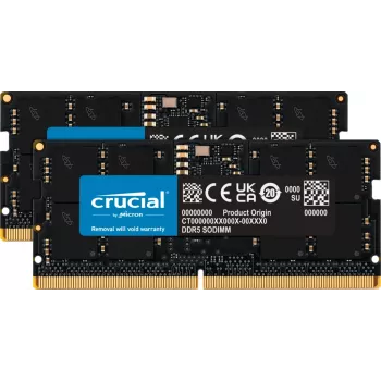 MICRON / CRUCIAL memória 2x 16GB DDR5-4800 SODIMM