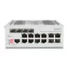 DIGITUS switch de rede Gigabit Ethernet PoE - 8 portas industrial, L2 gerido, 4 uplink SFP