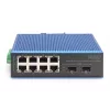 Switch não gerido DIGITUS DN-651147 Fast Ethernet 8+2 portas PoE 1 Gbit/s