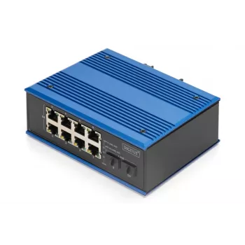 Switch não gerido DIGITUS DN-651150 8 portas Gigabit Ethernet 2 módulos SFP