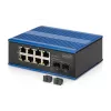 Switch não gerido DIGITUS DN-651150 8 portas Gigabit Ethernet 2 módulos SFP