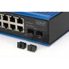 Switch não gerido DIGITUS DN-651150 8 portas Gigabit Ethernet 2 módulos SFP