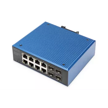 Switch não gerido DIGITUS DN-651153 Gigabit Ethernet PoE 8 portas