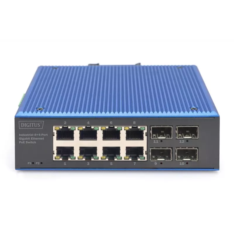 Switch não gerido DIGITUS DN-651153 Gigabit Ethernet PoE 8 portas