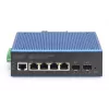 DIGITUS switch Gigabit Ethernet L2 gerido industrial 4+2 portas 4xGE RJ45 + 2 portas SFP