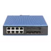 Switch industrial Digitus DN-651161 L3 gerido Gigabit PoE, 8+4 portas uplink 10G