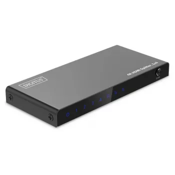 DIGITUS splitter HDMI 1x4. 4K/60Hz HDCP 2.3. Controlo EDID