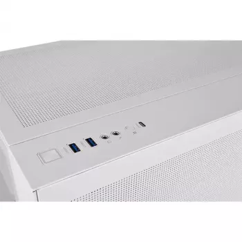Caixa para PC Thermaltake View 380 TG ARGB Snow midi-tower branca