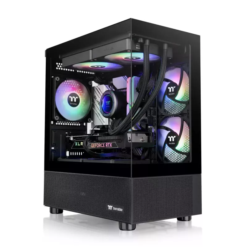 Caixa para PC Thermaltake View 170 TG ARGB micro tower preta