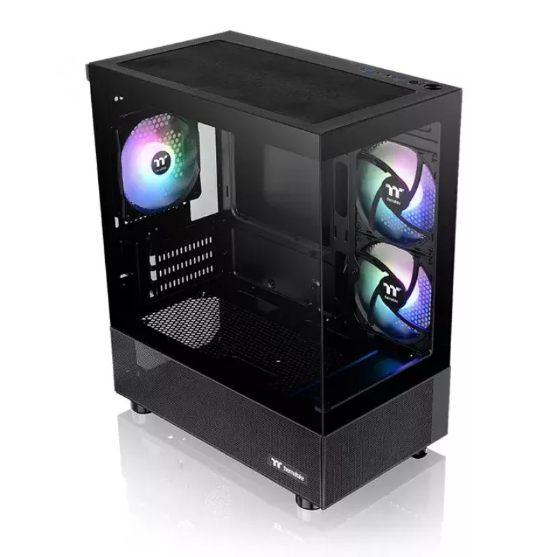 Caixa para PC Thermaltake View 170 TG ARGB micro tower preta