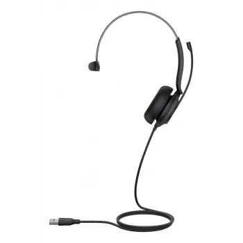 Headset Yealink UH35 Mono UC USB-A com fios escritório call center 20-20000 Hz