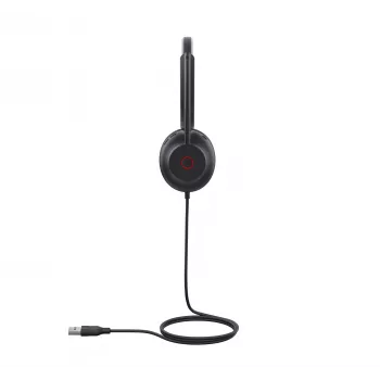Headset Yealink UH35 Mono UC USB-A com fios escritório call center 20-20000 Hz