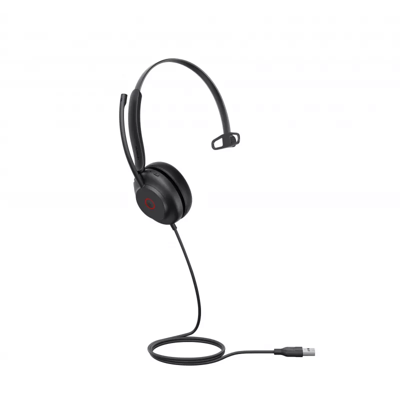Headset Yealink UH35 Mono UC USB-A com fios escritório call center 20-20000 Hz
