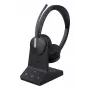 Yealink WH64 Dual UC headset, sem fios, 20 - 20000 Hz, escritório/call center, 151 g, headset, preto